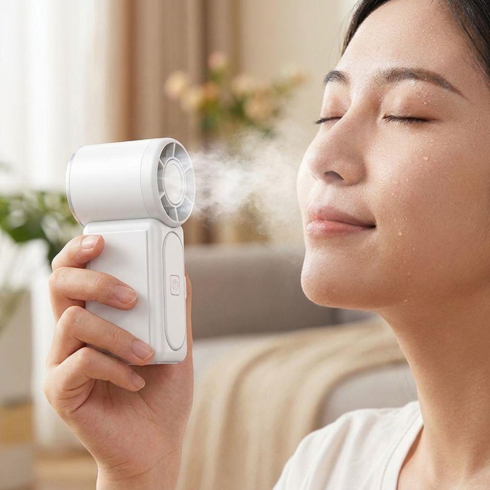 Adjustable Small Electric Fan Ultra-Quiet Pocket Fan Simple Portable Turbo Fan Outdoor Travel