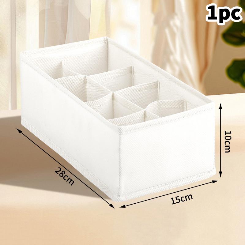 Ящик для хранения нижнего белья, носков, бюстгальтеров, органайзер для хранения одежды, сумка для нижнего белья, бытовая коробка для гардероба, органайзер для ящика шкафа