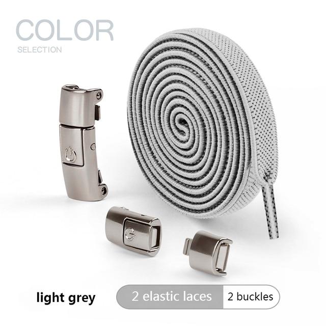2025 Шнурки без завязок с пряжками для кроссовок Спортивная обувь