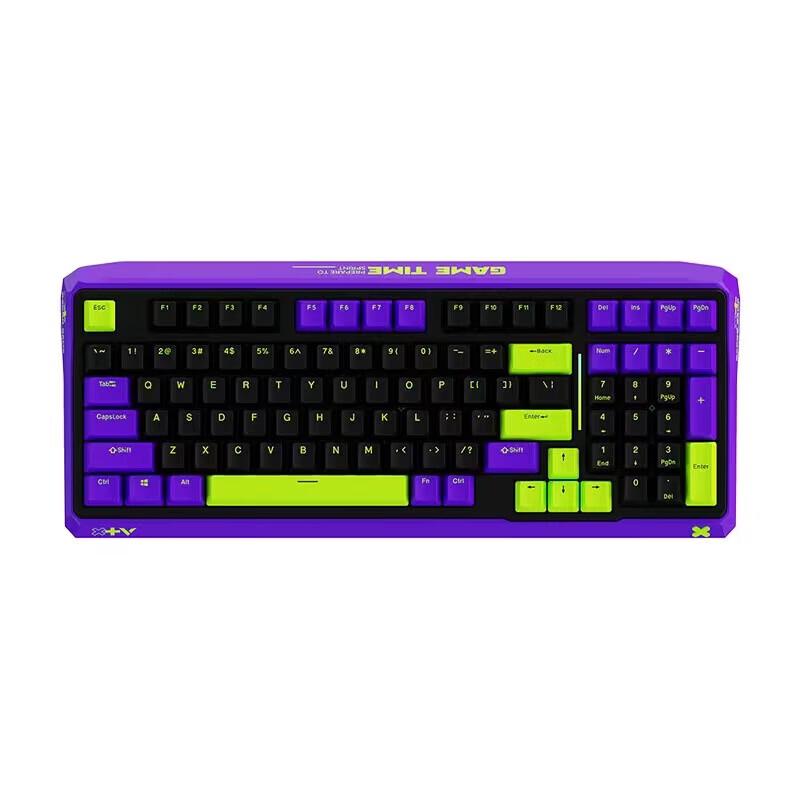Проводная механическая игровая клавиатура Rapoo V750PRO с RGB-подсветкой
