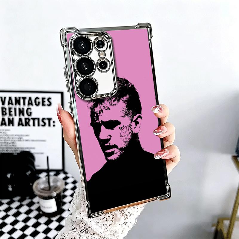 Чехол для телефона Lil Peep Hellboy Love с покрытием для Samsung Galaxy S24 S25 FE S26 Edge S23 Ultra S22 S21 Plus S20 Противоударный с подушкой безопасности