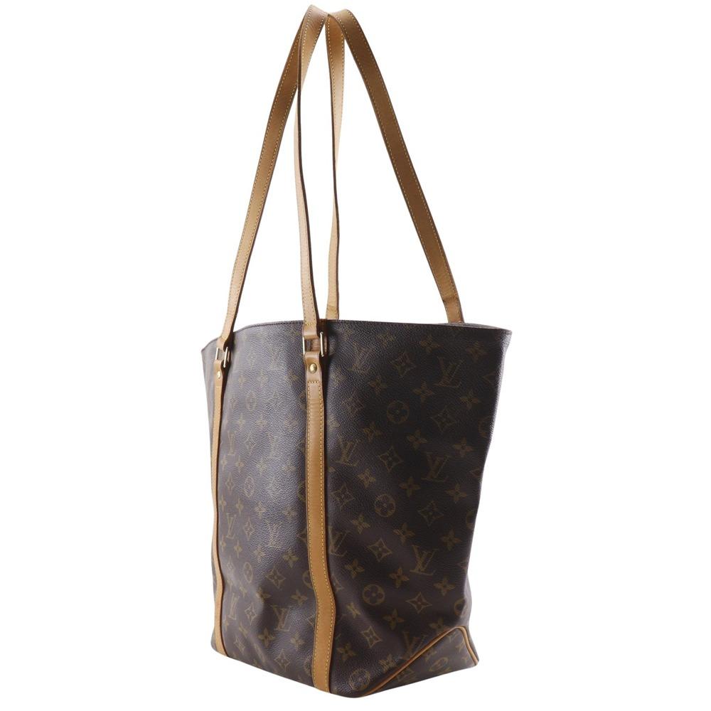 LOUIS VUITTON Sac shopping Tote Bag M51108 Brown Monogram canvas Women Used