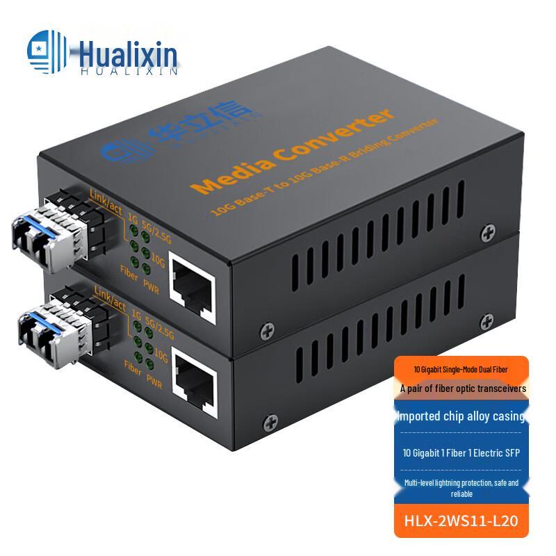 HUALIXIN Fiber Optic Converter & Rack Systems