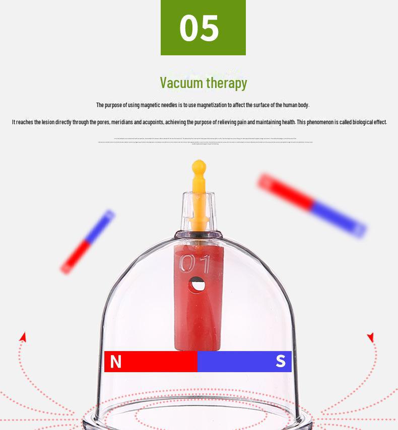 Набор вакуумных банок Kanghuang из 24 предметов — взрывозащищенная, утолщенная конструкция, для осушения воздуха в домашних условиях и баночной терапии.