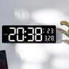 Креативные настенные часы Простые цветные настенные часы для гостиной Часы-секундомер для спортзала Многофункциональные часы Большой экран
