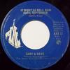 7inch Record GARY & DAVE - It Might As Well Rain Until Septemb AXE17 AXE 1974 Canada Pop Used