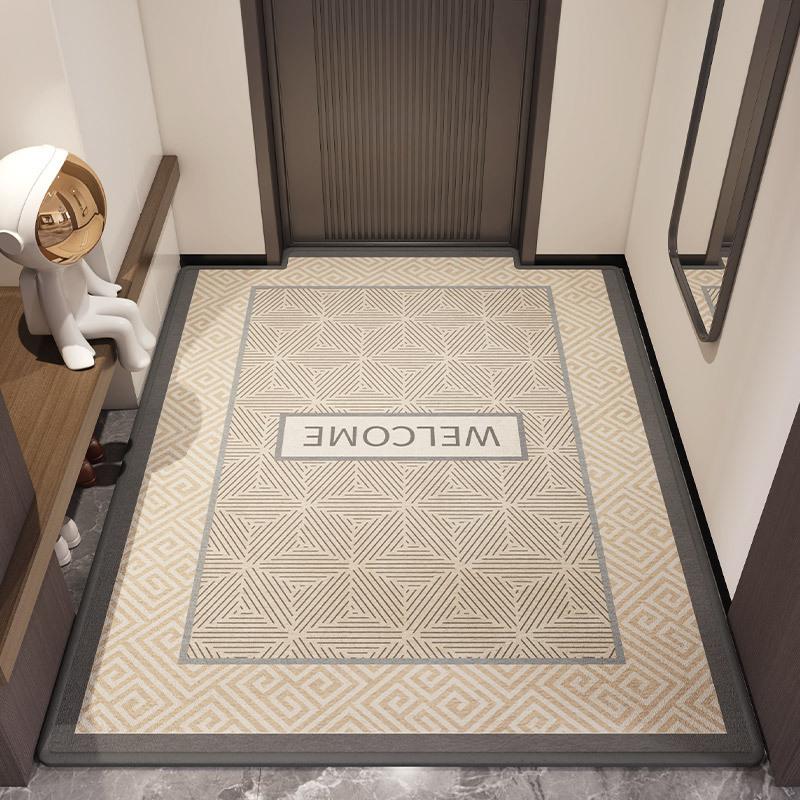 Коврик для входной двери Грязеотталкивающий и Противоскользящий Бытовой ковер Входной коврик для ног