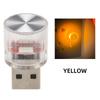 RXZ 1PC car mini usb led Atmosphere Light For Party Ambient Automotive Portable Plug and Play  Car Decorative Interior Lamp 12V