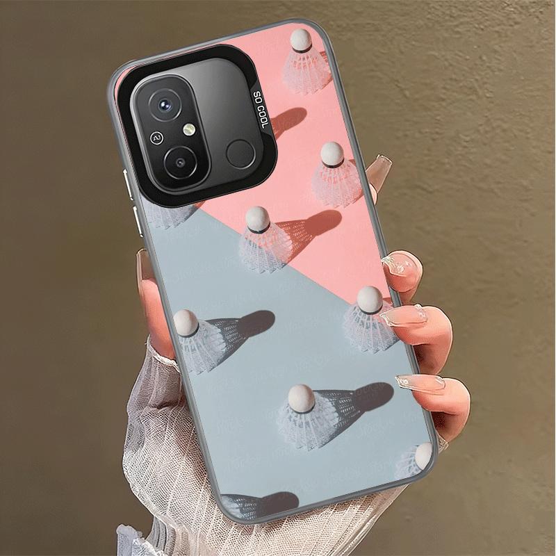 Badminton Sport Shockproof Phone Case for Xiaomi Poco X7 X6 X5 X3 Pro F7 Ultra M8 Redmi 15C 15 14C 13C 12C 10C 13 12 10