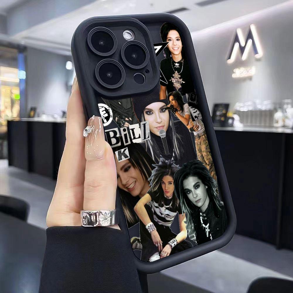 Чехол для телефона T-Tokio Hotel Tom Bill K-Kaulitz для iPhone Apple 17 AIR 16 16E 11 12 13 14 15 XR Plus Pro Max Ударопрочный чехол