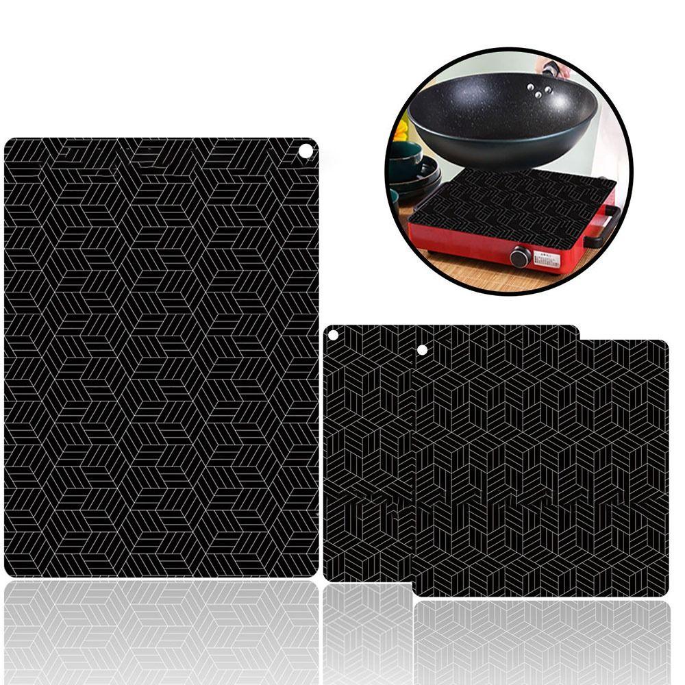 Силиконовый коврик для индукционной плиты Противоскользящий Изоляционный Термоковрик Коврик для индукционной плиты