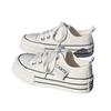 Thick-soled Canvas Biscuit Shoes Women's Shoes Spring and Autumn New Muffin Versatile Sports and Leisure Little White Shoes Board Shoes