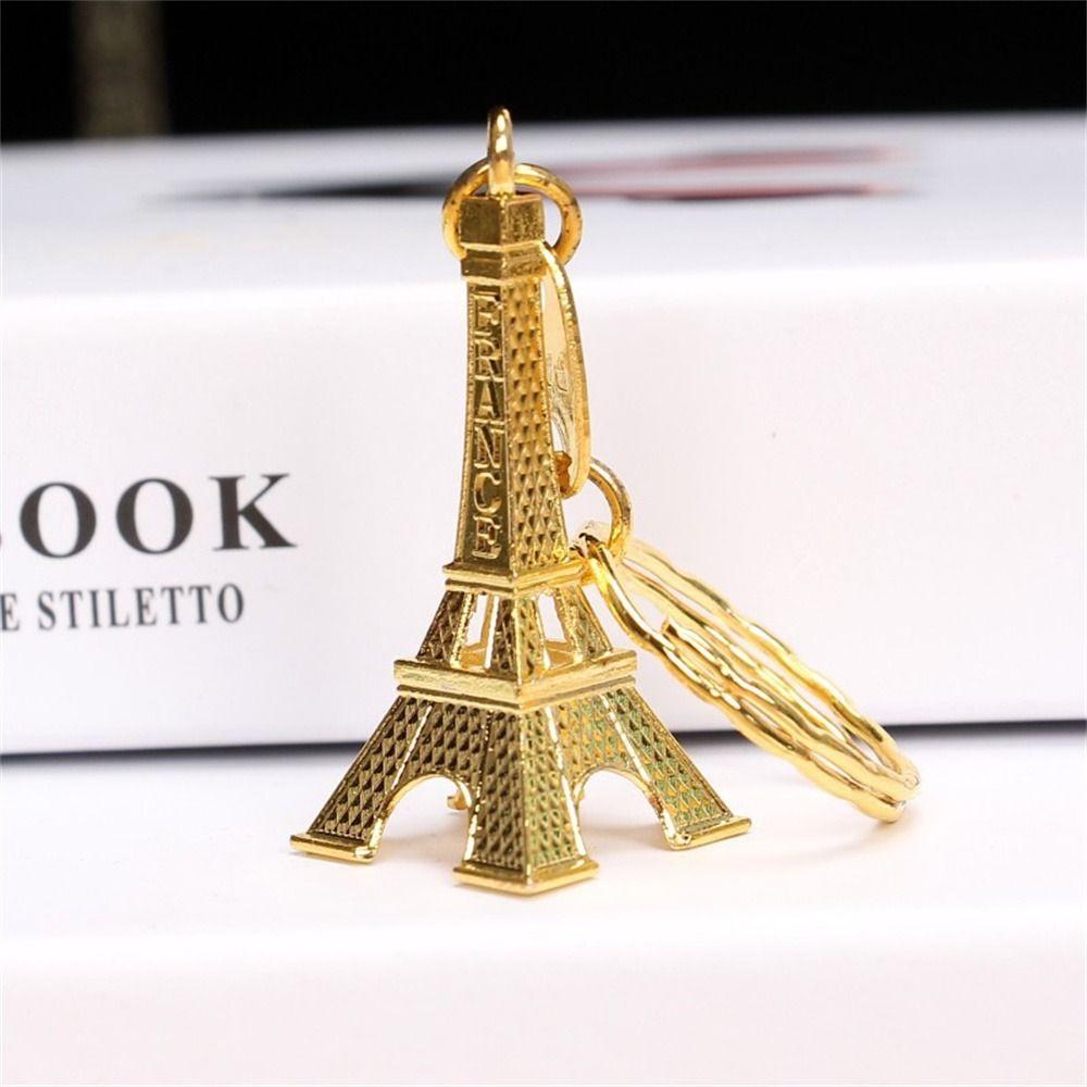 Christmas Gift Metal Eiffel Tower Model Paris Tower Keyring Tower Ornament Eiffel Tower Keychain