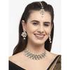 Latest Choker Design Antique Kundan Traditional Necklace Jewellery Set for Women