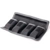 4 Slots DSLR Camera Holder Lithium Battery Bag Storage Pouch Carrying Case AA Battery