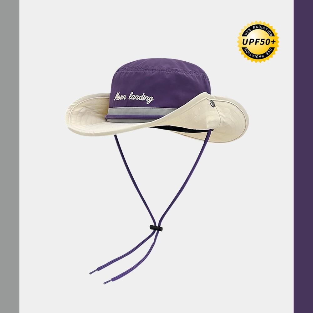 Dopamine Outdoor Climbing Hat Quick Dry Breathable Large Brim Sunshade Fishing Cap Adjustable Polyester Fiber Unisex Summer Hat