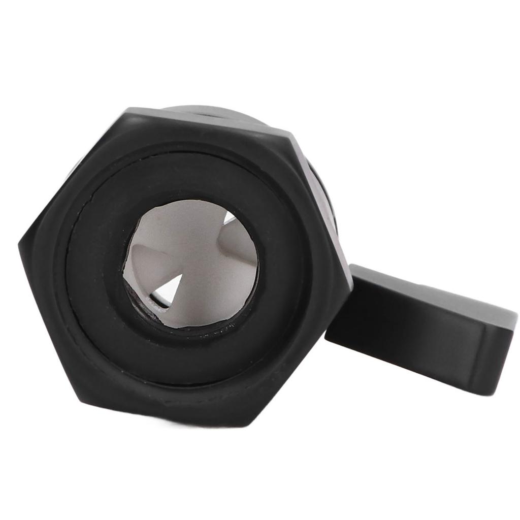 Шаровой кран G1/2 Латунный кран для регулировки воды Черный клапан для лейки душа для дома ванной комнаты