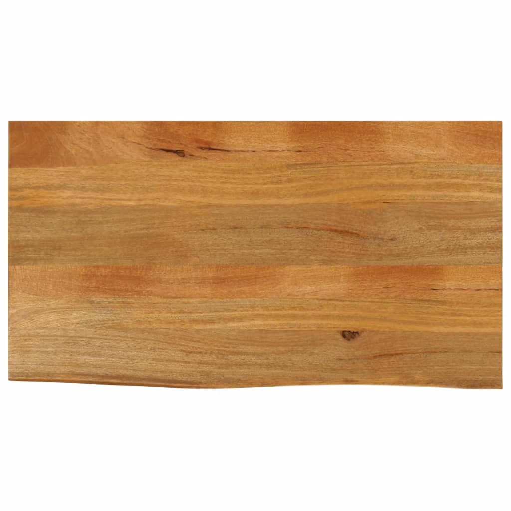 Vidaxl Blat Stołu Z Naturalną Krawędzią, 120X60X2,5 Cm, Drewno Mango