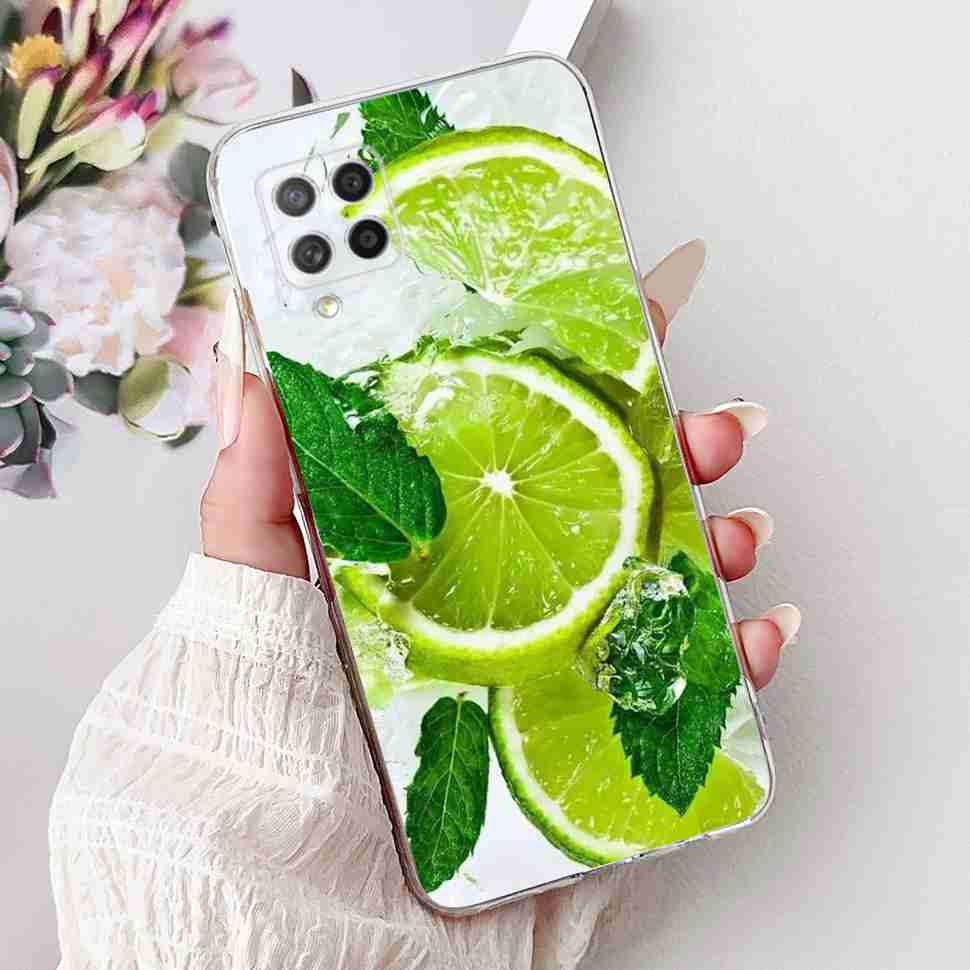 Чехол для Samsung Galaxy A42 5G Популярный узор Цветы Мягкий силикон ТПУ Чехол-бампер для Samsung a42 A42 6.6" SM-A426B Модный корпус