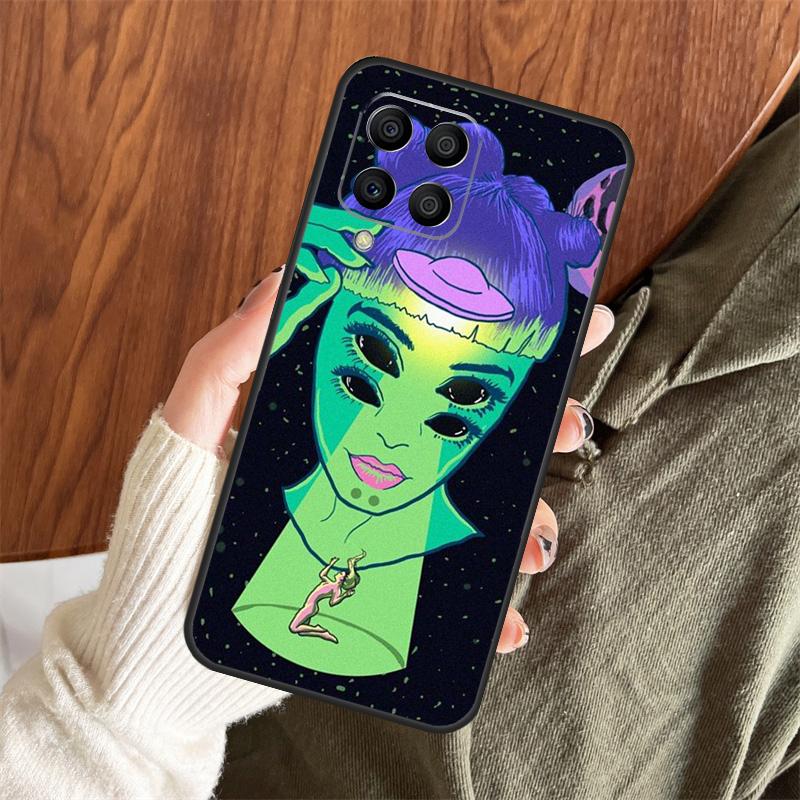 Чехол в стиле Хиппи Гранж для Samsung Galaxy M06 M16 M36 M56 M33 M15 M55 M31 M13 M12 M14 M53 M32 M52 M35 M34 M54