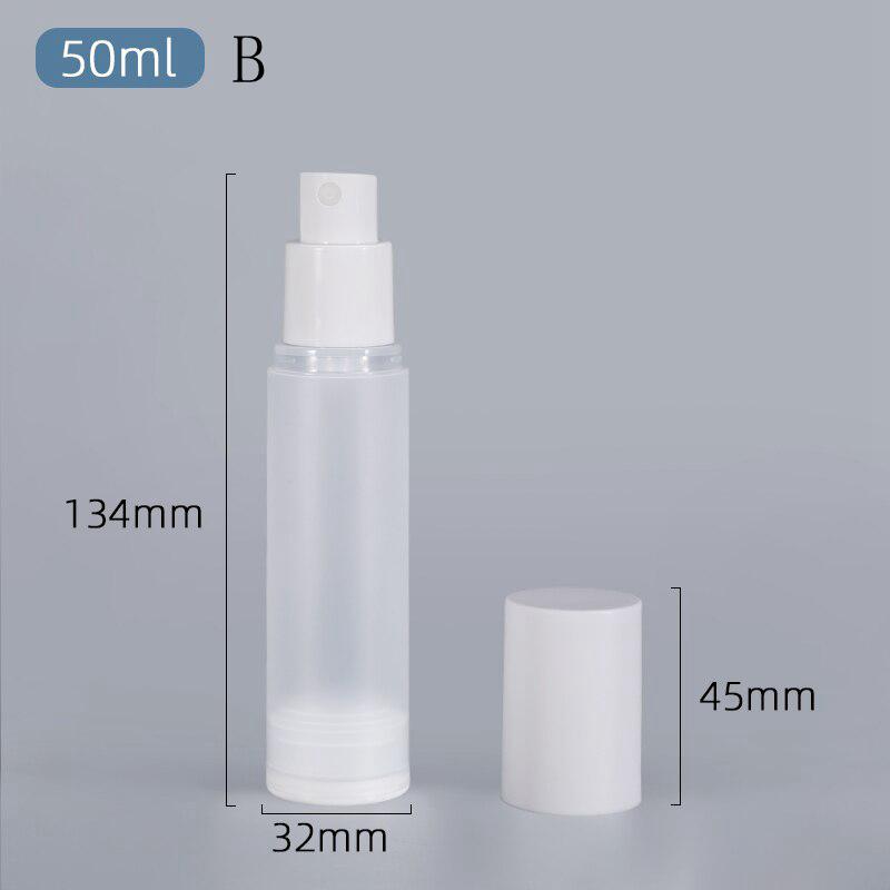 Портативные вакуумные косметические флаконы многоразового использования, матовый насос-утконос, распылитель мелкодисперсного тумана, дозатор лосьона, контейнер для крема, дорожный