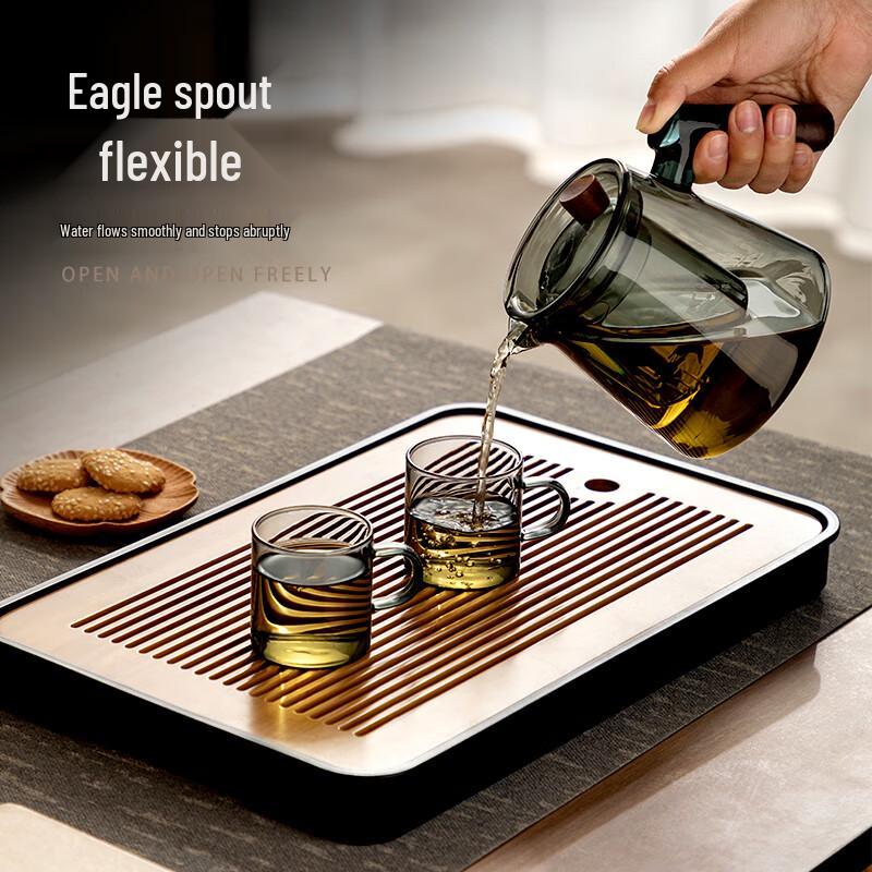 Стеклянный чайник Mingguang с ситечком