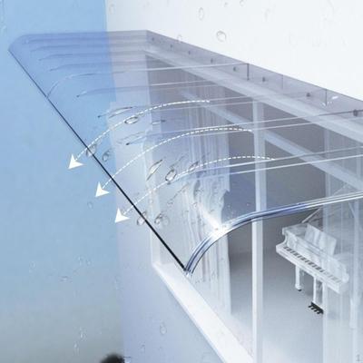 Дверной тент, навес, окно без кронштейнов, укрытие, наружное крыльцо