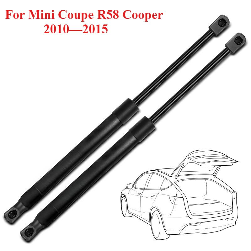 2x Rear Tailgate Boot Gas Struts Spring 600 N For Mini Coupe R58 Cooper 2010 2011 2012 2013 2014 2015 Trunk Door Support Holder