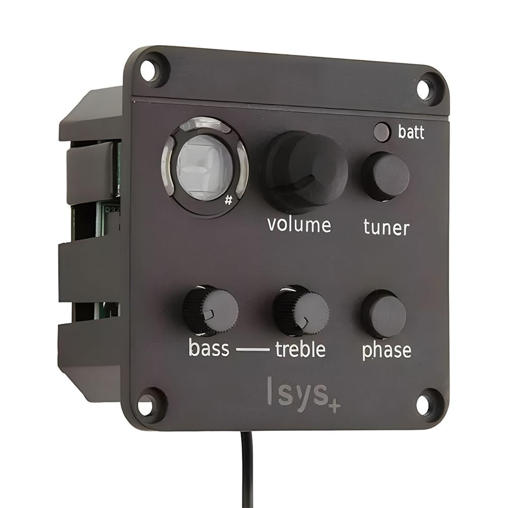 Piezo Pickup Acoustic Guitar Preamp Classic Acoustic Guitar EQ Tuner Piezo Pickup EQ Equalizer for Fishman ISYS+ Accessories