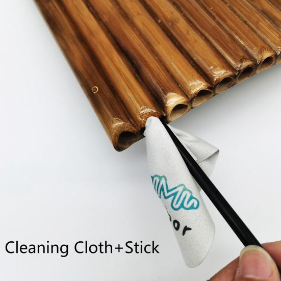 Пан-флейта правильно настроена Легко научиться левой рукой 15 трубок Китайская традиционная