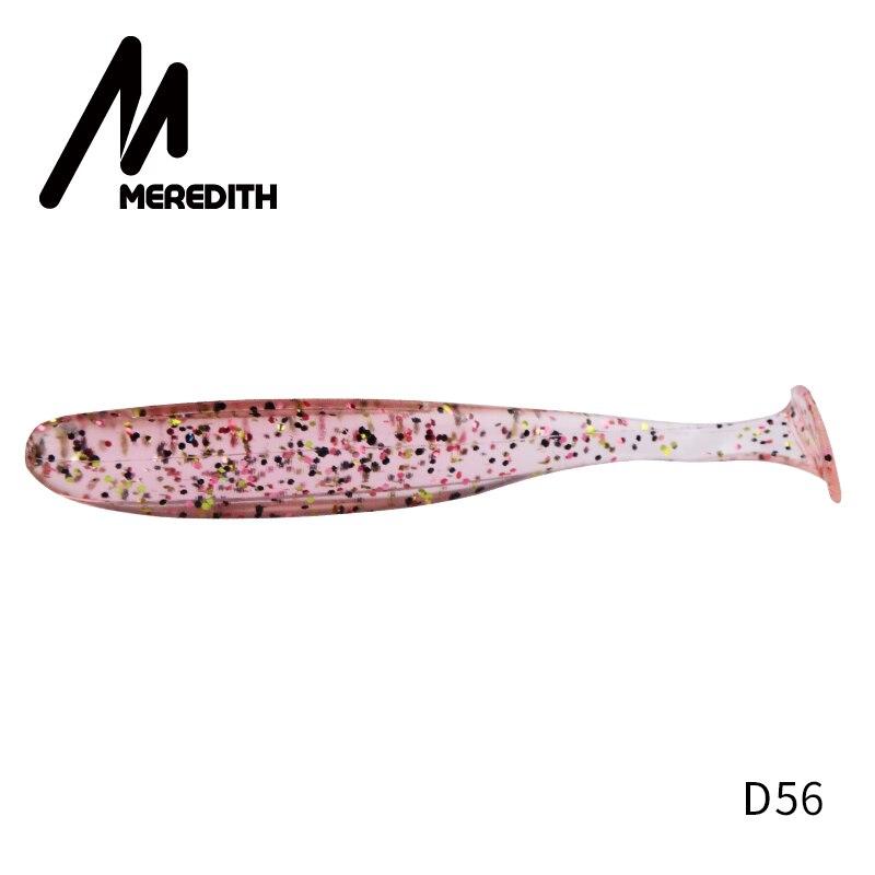 MEREDITH Легкие блестящие рыболовные приманки 50 мм, 75 мм, 100 мм, 130 мм, воблеры для ловли карпа, мягкие приманки, силиконовые искусственные двухцветные приманки