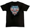 LYNYRD SKYNYRD - Футболка унисекс 100% хлопок с графическим принтом 'Eagle Guitars' Мужские футболки Топ