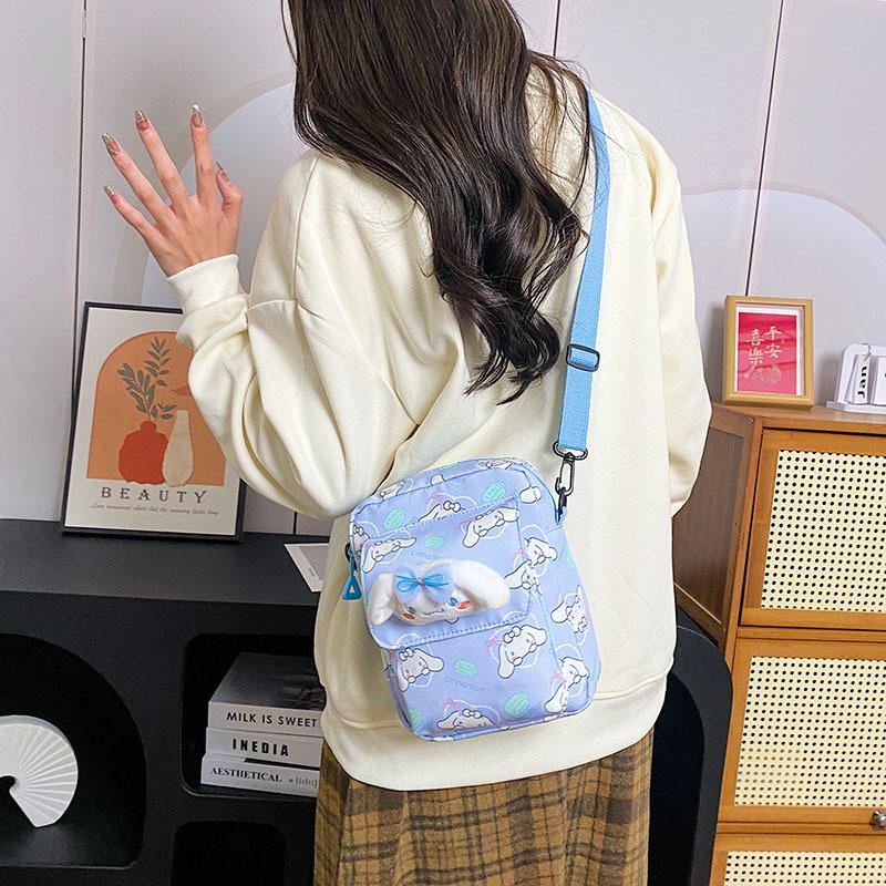Adorable Cartoon Themed Kids Shoulder Bag For Girls In Stylish Colors For Daily Use