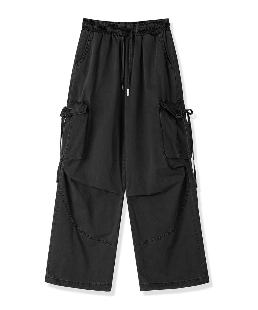 AVANDRESS S Dyed Cargo Denim Pants - 2Col