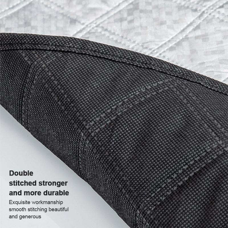 Большой размер Чехол на лобовое стекло автомобиля Магнит Зимний щиток от снега на окно Защита от мороза Авто Накидка от снега на переднее окно для внедорожника минивэна