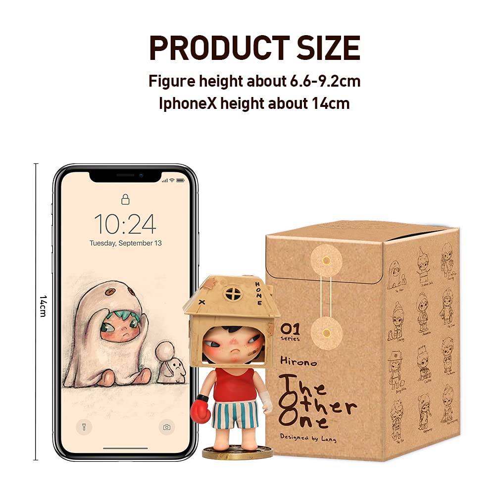 POP MART HIRONO The Other One Series Pop Mart Gachapon Blind Box Figure Plastic Model Premium Toy Soft Vinyl Original Character Birthday Gift [3-Piece