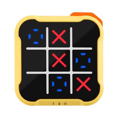 Игра крестики-нолики для детей Электронные игрушки Игра крестики-нолики Тренировка памяти Бесконечные портативные игры для путешествий для детей и взрослых