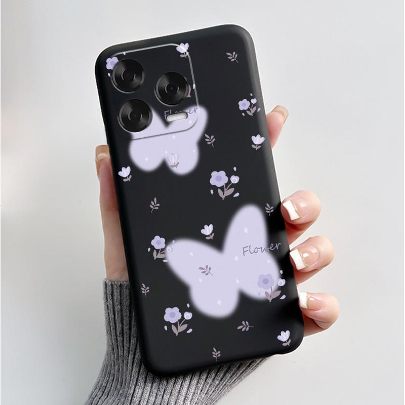 Printing Case For ZTE Blade V70 Vita Fundas For ZTE Nubia V70 Design Capa Soft Silicone Black Shell Cover Cute Flower Case Coque