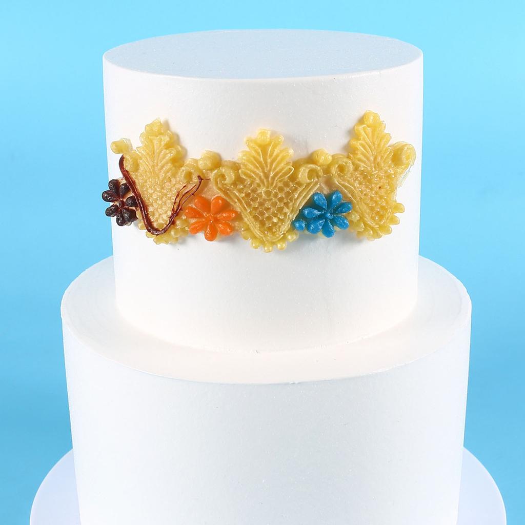 Силиконовая форма для помадки, рельефные формы для торта, формы для украшения торта, инструменты для выпечки на кухне, 2 цвета на выбор