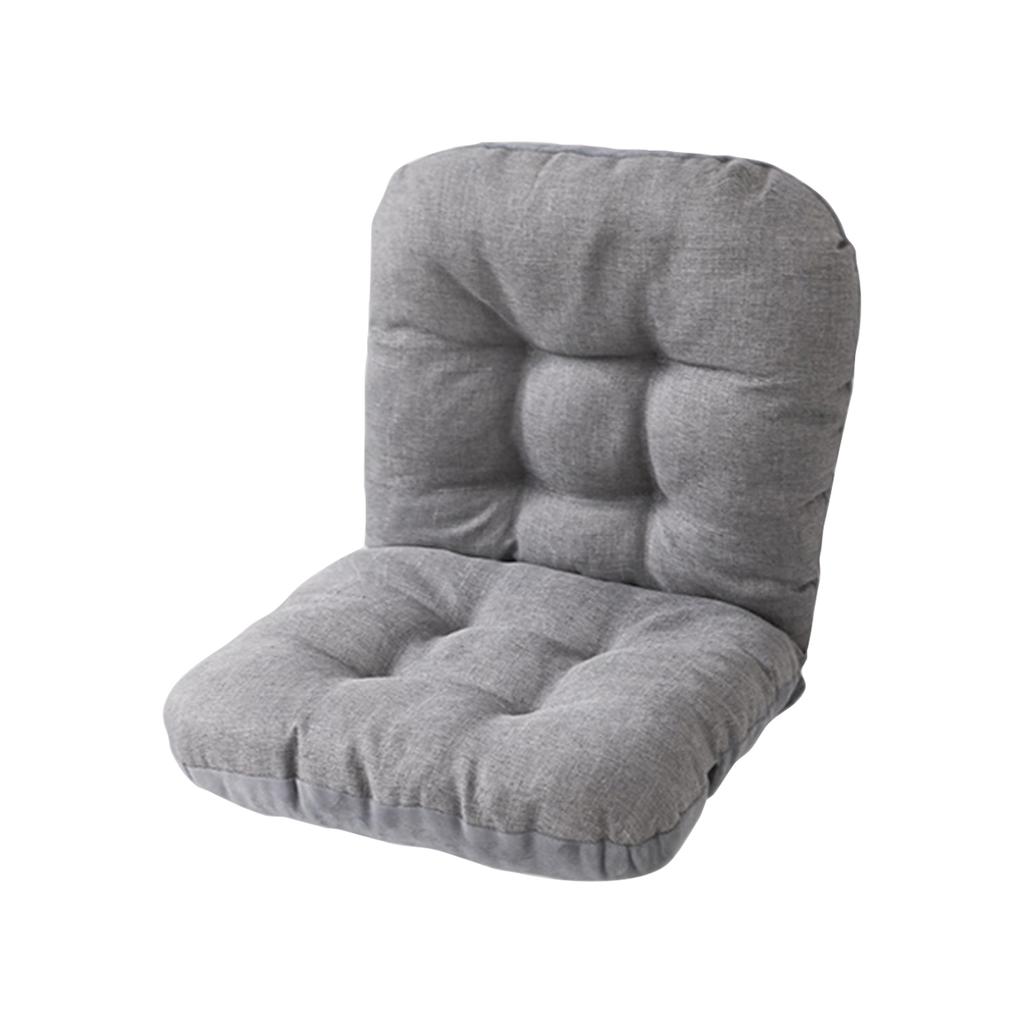 Non- Rocking Chair Cushion With Removable Lid And Lacing Straps For Worker, Car And Home Use