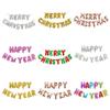 Eye-catching Merry Christmas Balloons And Happy New Year Bunting For Festive Events