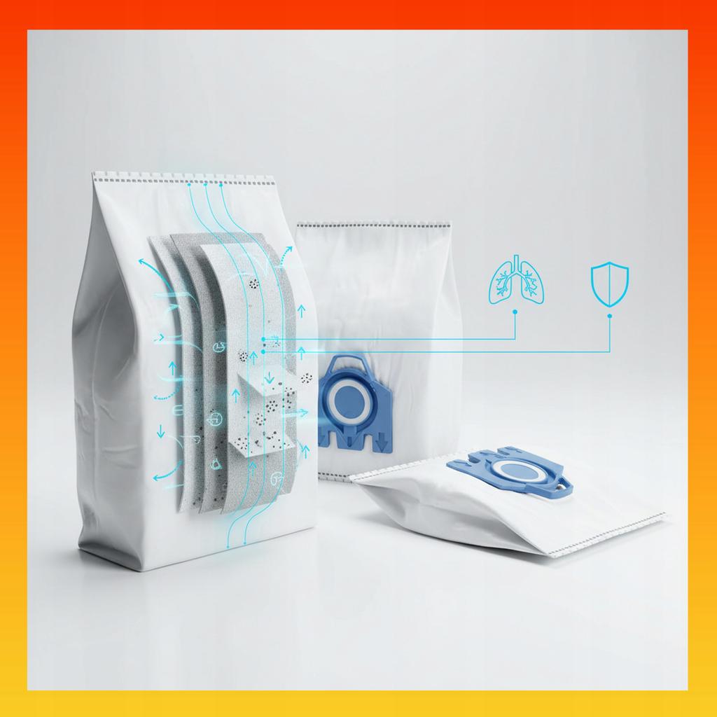 12x worki do odkurzacza miele 3d complete c2 c3 classic c1 + 3 filtry