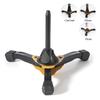 Flute Clarinet Stand Foldable Portable Tripod Holder Stand Flute Clarinet Oboe Soprano Saxophone Wind Instrument Base