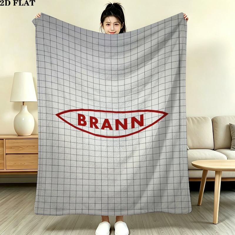 Sportsklubben Brann Print Flannel Blanket, High quality Comfortable for All Seasons, Home Decor, Warmth and Comfort, Perfect for Christmas Gifts