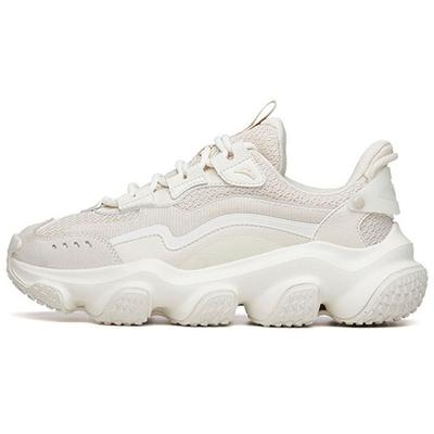 Кроссовки Lifestyle Series Zhou Bai 2.0 с низким верхом, амортизирующие, износостойкие, для папы, женские, серо-белые 922218883-4