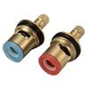 1Pcs 1/2" 20 Teeth Ceramic Tap Cartridge Disc Quarter Turn Valve Replaceme