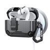 Противоударный чехол с надежной блокировкой и зажимом для AirPods Pro 2 и AirPods 4, с держателем для телефона, совместим с чехлом для AirPods Pro 2.
