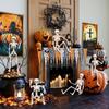 40CM Movable Joint Skeleton Prop – Halloween Hanging Decoration for Haunted House & Escape Room