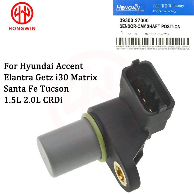 39180-27000,39300-27000 Crankshaft Camshaft Postion Sensor For Hyundai Accent Getz i30 Matrix 2.0 CRDi Santa FE Tucson Trajet