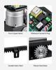 VEVOR Automatic Gate Opener, 400W Electric Sliding Gate Opener for Doors up to 25m 1000kg